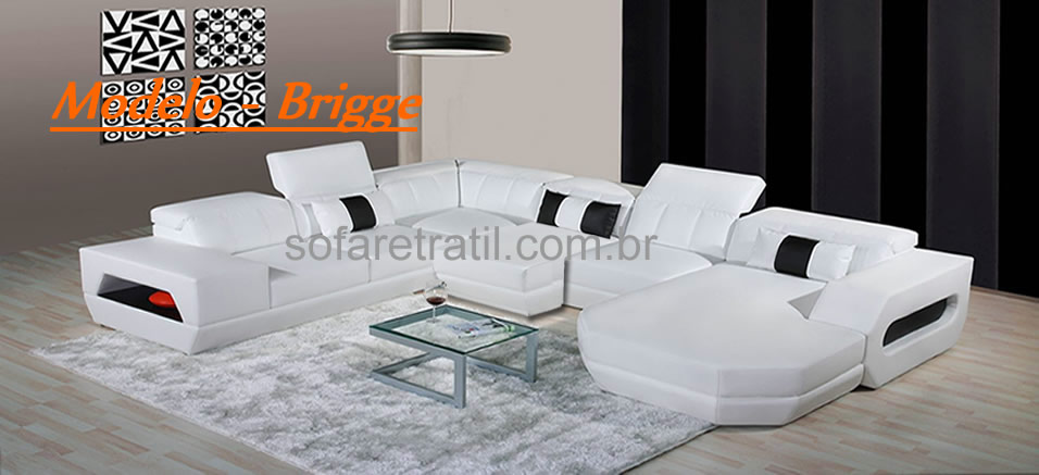 sofa branco retratil sofa branco retratil